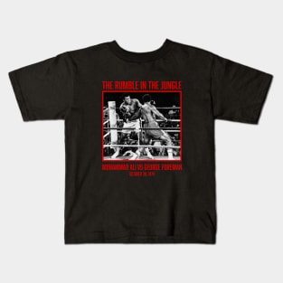 The Rumble in the Jungle Kids T-Shirt